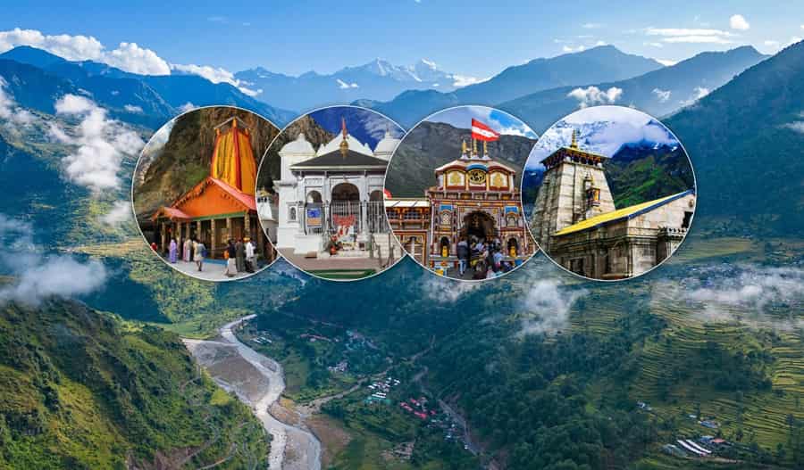 Aerial View of Chardham