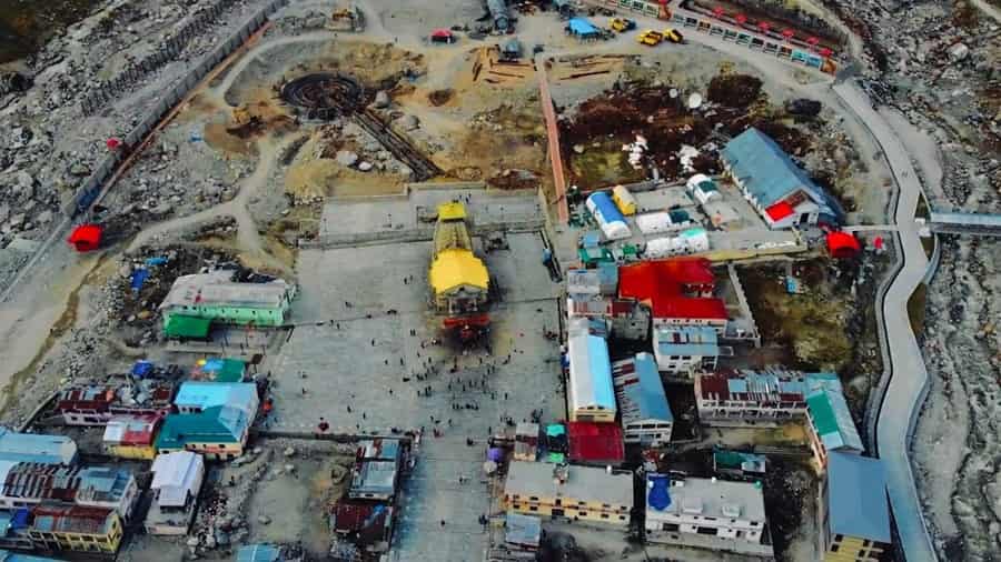 Bird's Eye View of the Shrines